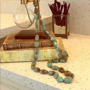 Turquoise 24” necklace